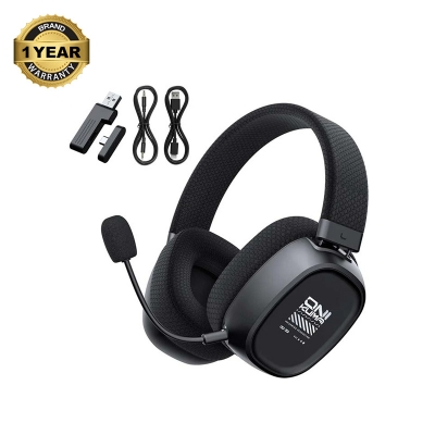 Picture of Onikuma GT839 Tri-Mode Bluetooth Black Gaming Headphone