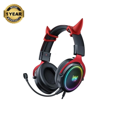 Picture of ONIKUMA X10 RGB Wired Black-Red Professional Gaming Headphone