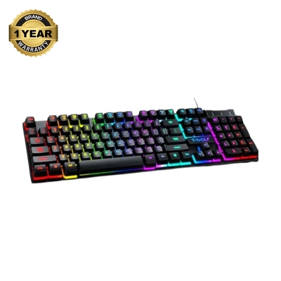 Picture of T-WOLF T20 RGB Wired Black Gaming Keyboard