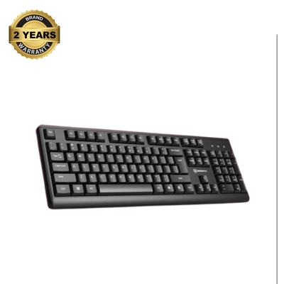 Picture of Micropack K-205 Black Wired Keyboard with Bangla