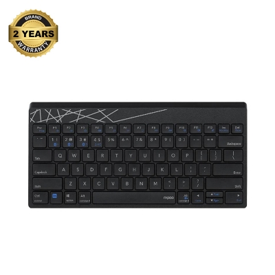 Picture of Rapoo K8000M Bluetooth (Dual Mode) Black Keyboard