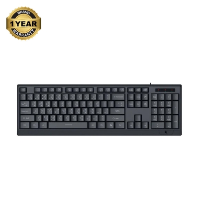 Picture of Redragon BK-8345 Wired Black Keyboard with Bangla