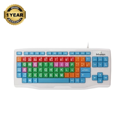 Picture of Meetion MT-K800 USB White Kids Keyboard