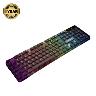 Picture of Fantech Shikari K515 RGB Wired Black Transparent Gaming Keyboard