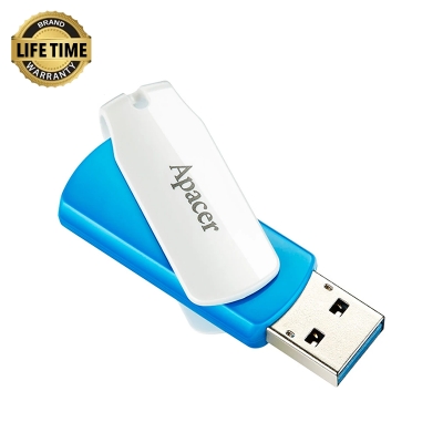 Picture of Apacer AH357 64GB USB 3.2 Blue Pen Drive