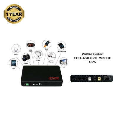 Picture of Power Guard ECO-430-PRO 8000mAh Mini DC UPS