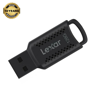 Picture of Lexar JumpDrive V400 128GB USB 3.2 Gen 1 Black Pen Drive