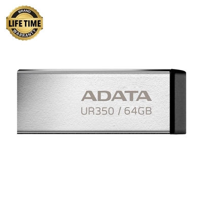 Picture of ADATA UR350 64GB USB 3.2 Black Pen Drive #UR350-64G-RSR/BK