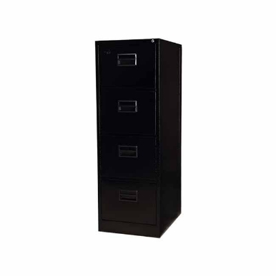 Picture of REGAL Metal File Cabinet Black FCO-203-2-1-66(FOUR DRAWER)