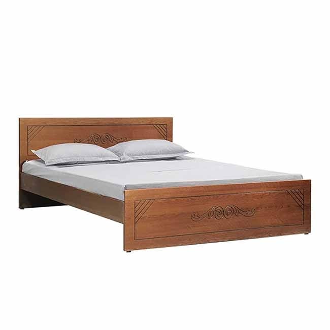 Picture of REGAL Lotus Laminated Board Bed BDH-127-1-1-20 (DOUBLE)