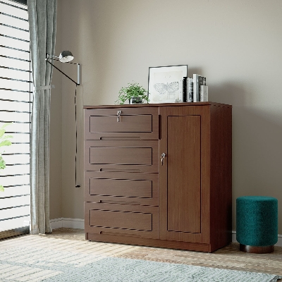 Picture of REGAL Legacy Wood Wardrobe Antique LEGACY-WDH-301-3-1-20(2 PART)