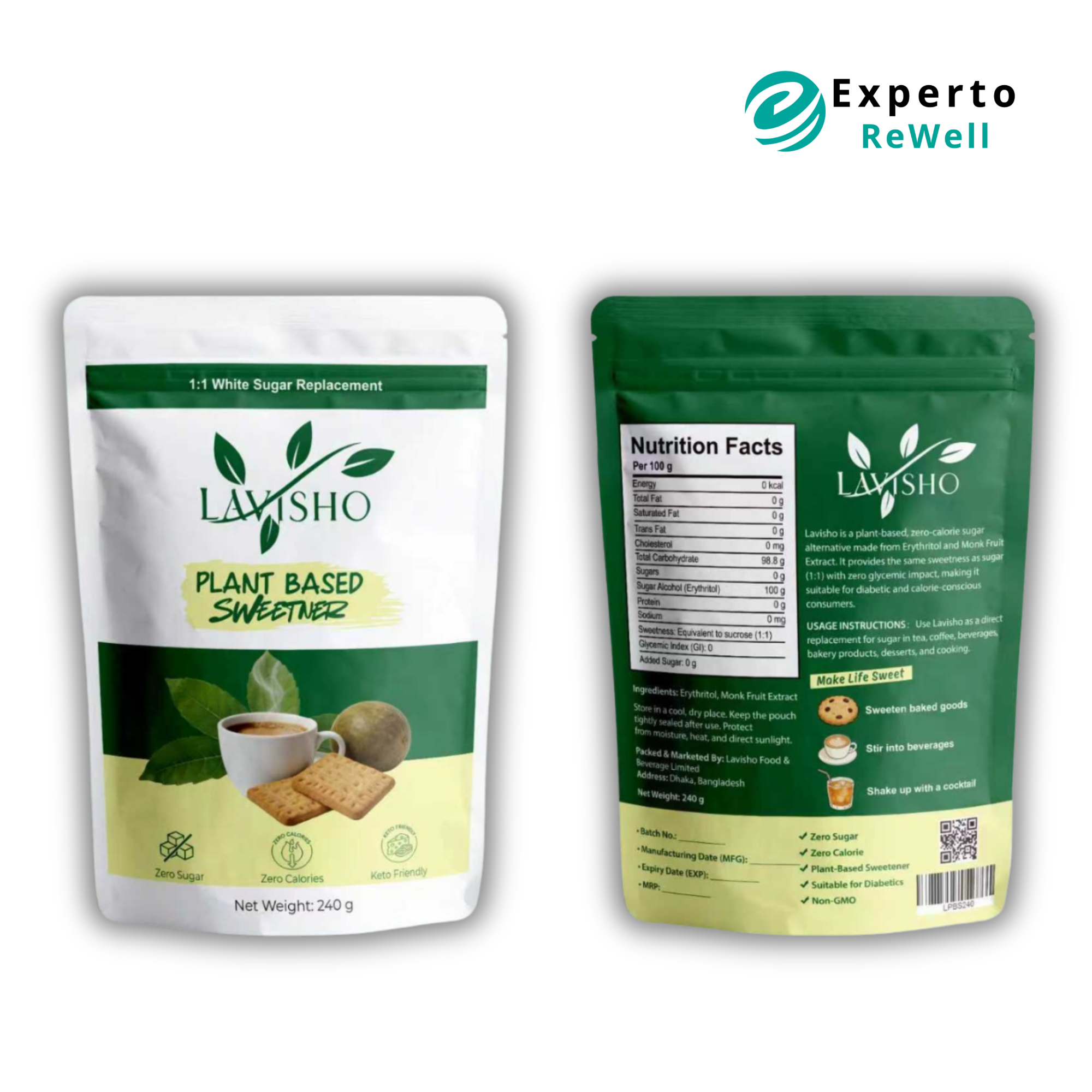 Picture of Lavisho Plant Based Sweetener