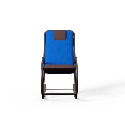 Picture of REGAL Metal Rocking Chair ROCKING CHAIR-RCH-201 CHOCO BLUE