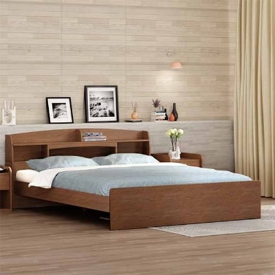 Picture of REGAL Laminated Board Venus Bed Antique VENUS-BDH-103-1-6-20(4PART)(KING)