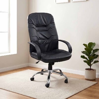 Picture of REGAL Metal Swivel Chair Black CSC-202-7-1-66(1PART)(SWIVEL)