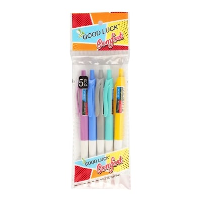 Picture of Good Luck Comfort Pen -  5 Pcs Pouch