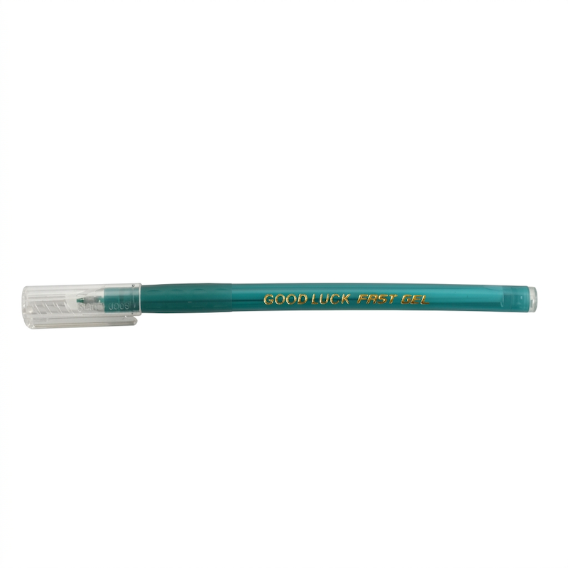 Picture of Good Luck Fast Gel Pen - Green - 5 Pcs Pouch