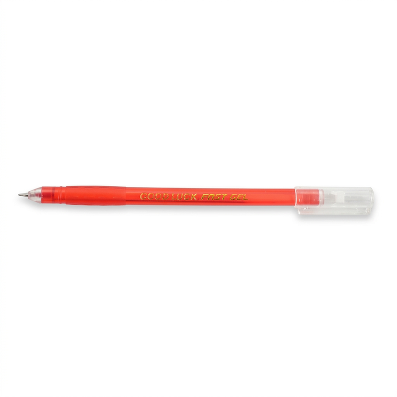 Picture of Good Luck Fast Gel Pen - Red - 5 Pcs Pouch
