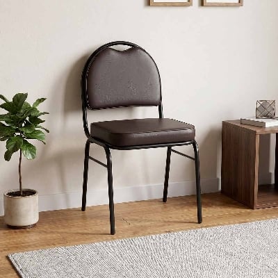 Picture of REGAL Metal Visitor Chair Black CFV-202-6-1-66(1PART)(VISITOR)