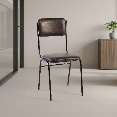 Picture of REGAL Metal Visitor Chair Black CFV-203-6-1-66(1PART)(VISITOR CHAIR)