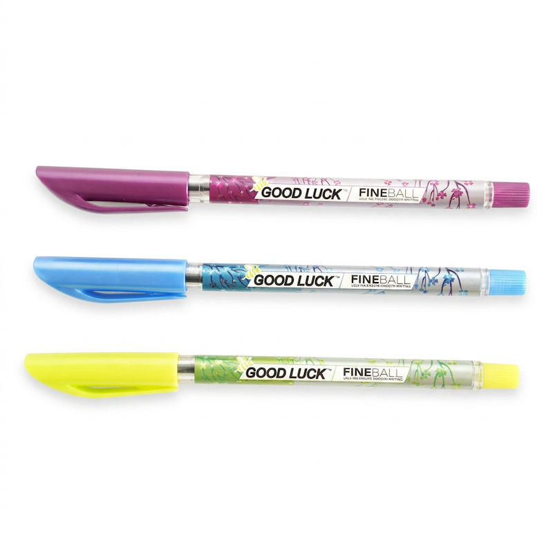 Picture of Good Luck Fine Ball Pen - 48 Pcs set with Rotating Pen Stand