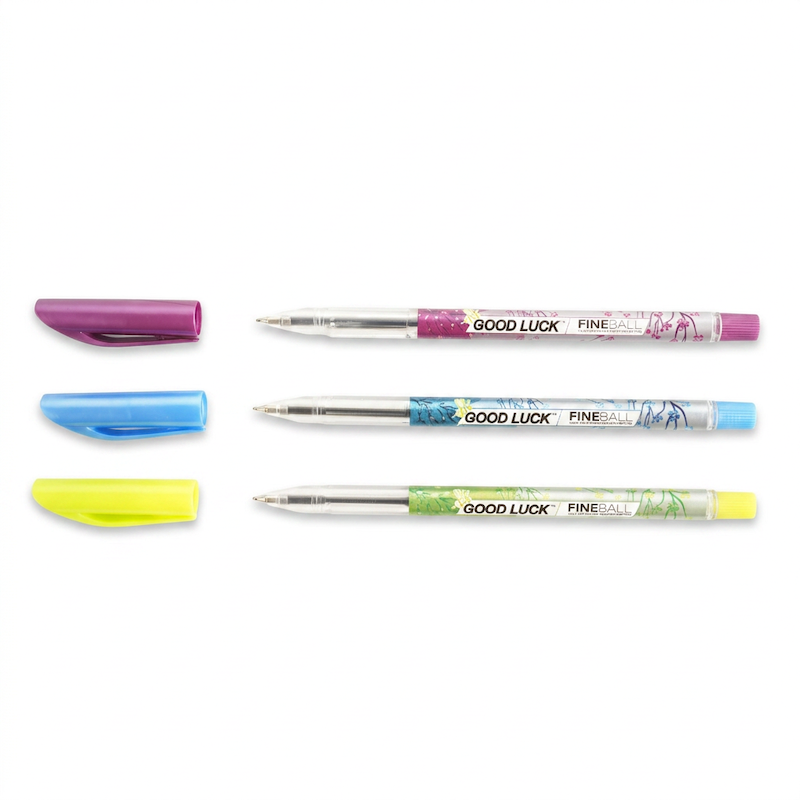 Picture of Good Luck Fine Ball Pen - 48 Pcs set with Rotating Pen Stand