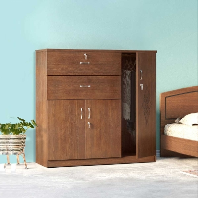 Picture of REGAL Laminated Board Sizzling Wardrobe SIZZLING-WDH-121-1-1-20(CLASSIC)