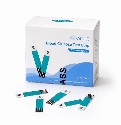 Picture of Cofoe KF-A01-C Blood Glucose Test Strips ( 50 ) Test Strips for Fast, Accurate & Reliable Blood Sugar Monitoring