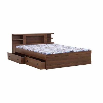 Picture of REGAL Laminated Board Marigold Bed Antique MARIGOLD-BDH-110-1-1-20 (DOUBLE)