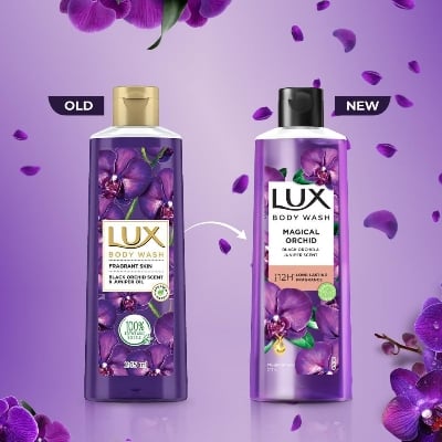 Picture of Lux Body Wash Black Orchid Scent & Juniper Oil 245ml 