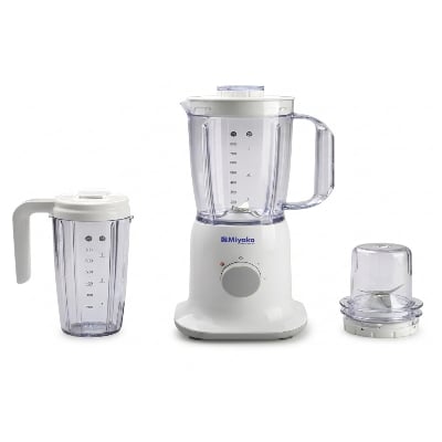 Picture of Miyako Blendy To Go Smoothie Prepare 3 in 1 Blender-Juicer-Grinder With Travel Jar And Vacuum Food Processor-MB233
