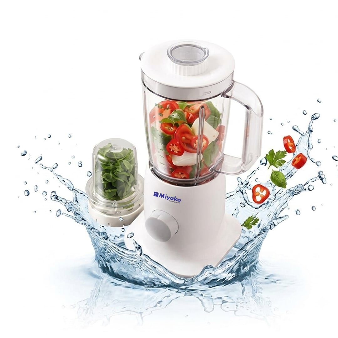 Picture of Miyako Blendy To Go Smoothie Prepare 3 in 1 Blender-Juicer-Grinder With Travel Jar And Vacuum Food Processor-MB233
