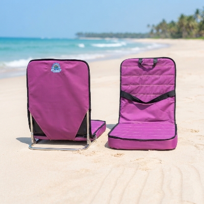 Picture of Floor Chair | ফ্লোর চেয়ার | Meditation Chair | Fishing Chair | Portable Folding Chair Foldable Floor Chair | Meditation, Gaming, Reading & Relax Chair | Portable Comfortable Boshar Chair | মেডিটেশন চেয়ার | ফিশিং চেয়ার | পোর্টেবল ফোল্ডিং চেয়ার | Magenta Color
