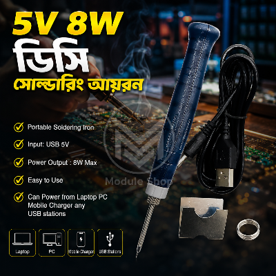 Picture of Usb Charging Soldering Iron 5V 8W Adjustable Temperature Electric Soldering Iron Kit With Soldering Stand Solderng Wire