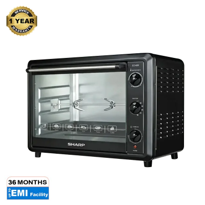Picture of Sharp EO-60K-3 Electric Oven ( 60L, Black ) - Convection With Rotisserie.