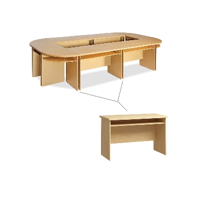 Picture of REGAL Laminated Board Conference Table Conference table-CTO-103-1-1-33(1200 X 600 MM)