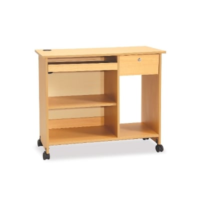 Picture of REGAL Laminated Board Computer Table Beech CTC-106-1-1-33