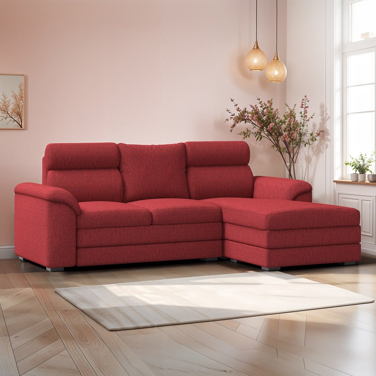 Picture of REGAL L Shape Sofa-SDC-3114-3-1-20(Thai)-Fabric-2178