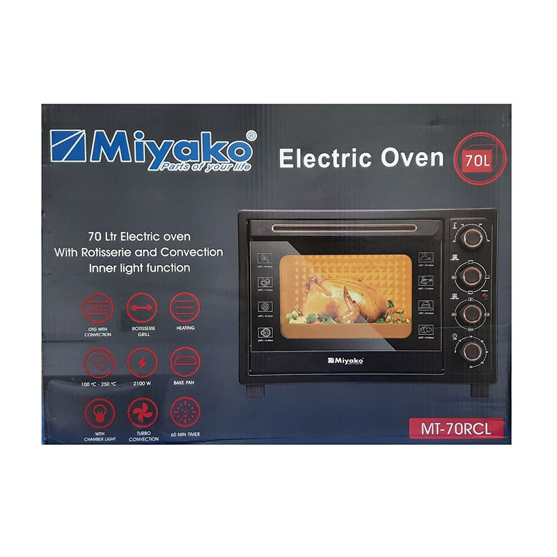 Picture of Miyako electric oven 70 liter MT-70RCL
