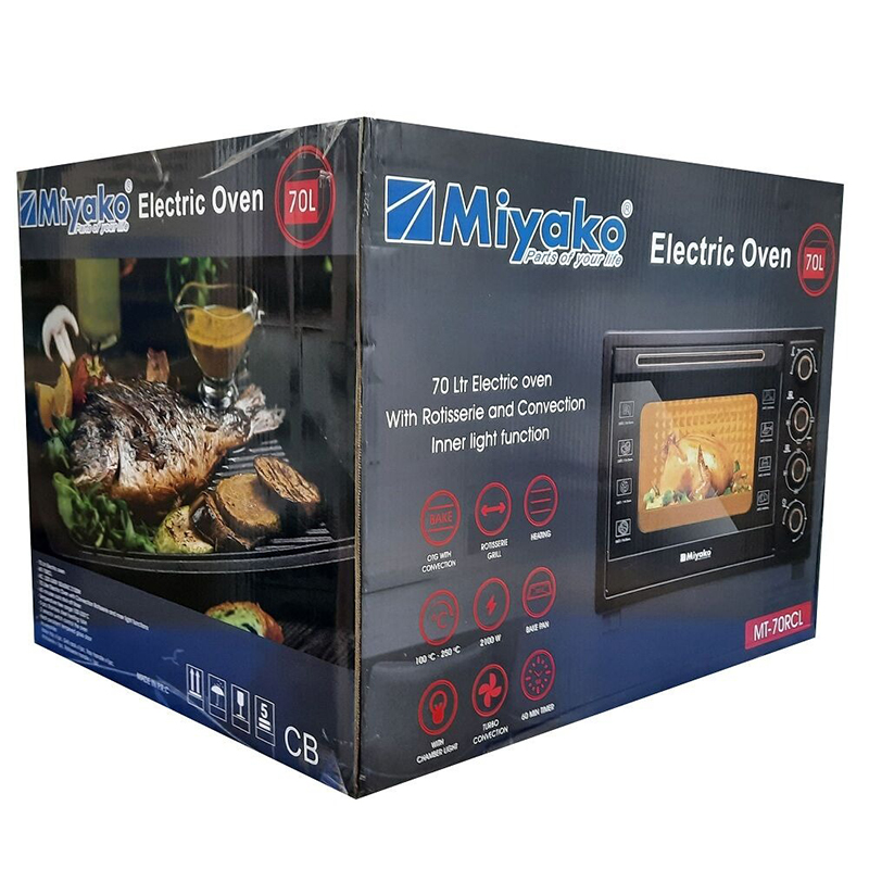 Picture of Miyako electric oven 70 liter MT-70RCL