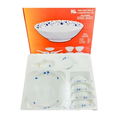 Picture of opal , nasir glassware10 pieces Diningware soup set, nasir-Multicolor
