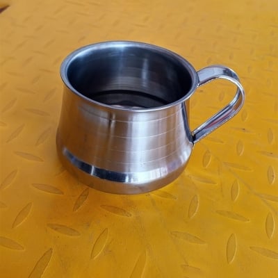 Picture of good quality strong majbut Round stainless steel  water mug 700 Ml 1Piece-Silver