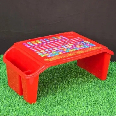 Picture of Everyday Use good quality strong Plastic Baby Kids Reading Writing Table Study Table 1 Piece-Multicolor