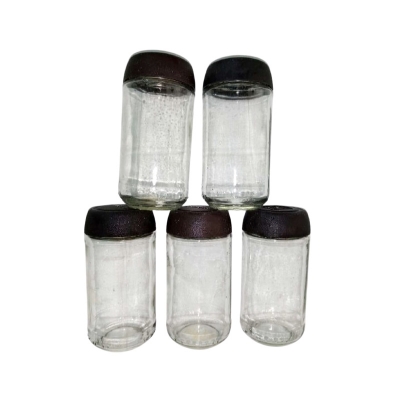 Picture of Glassware Food Jar , Food Container,glass Jar (250ml) 6pcs-White