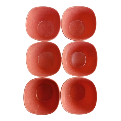 Picture of Akash Melamine Bati Set - 6 Pcs- Serve Your Meals With Style Using This Elegant And Durable Bati Set-Multicolor