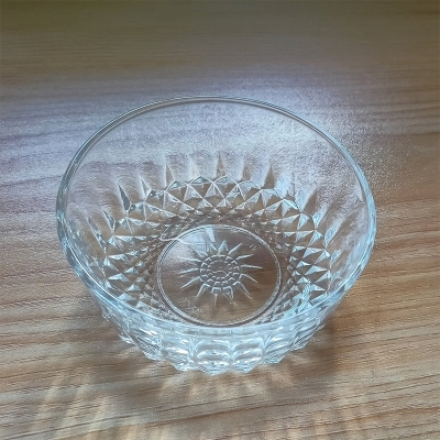 Picture of Everyday Use good quality Strong unique design Heavy Crystal clear 200 Ml Firni Bati Set/ Curry bati /Snack Bowl Set/Soup Set/-6 Piece-Multicolor