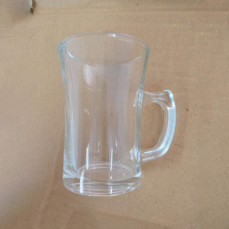 Picture of Everyday Use Good Quality Tea coffee Cup set Crystal Clear transparent Beautiful unique design Premium Cup Set 6 Piece per capacity 120 Ml-Multicolor