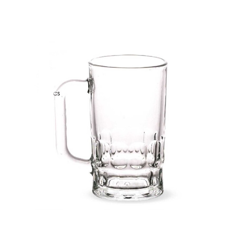 Picture of Everyday Use Transparent Beautiful unique design Water /Drinking/Coke /Sorbat /Juice premiumv Big Size 300 Ml Mug 1 Piece-Multicolor