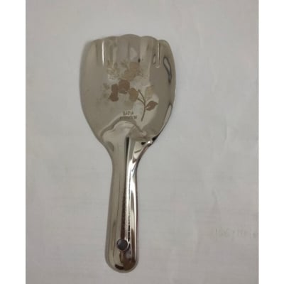 Picture of Stainless steel good means beautiful design sturdy yogurt spoon 1 piece-White