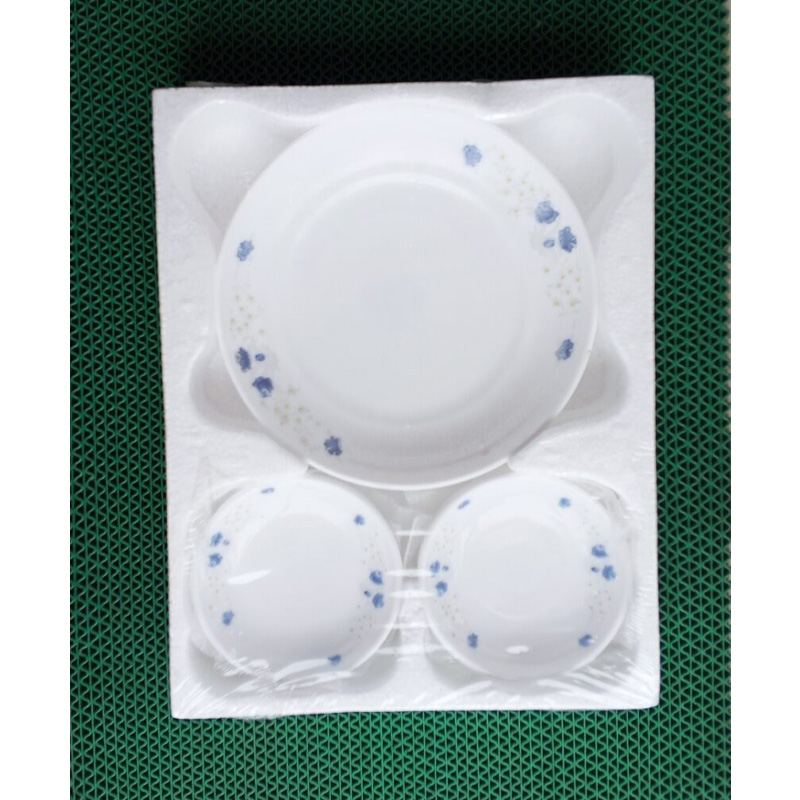 Picture of good quality unique design opal Firni family Glass Bati Set 7 Piece-Multicolor